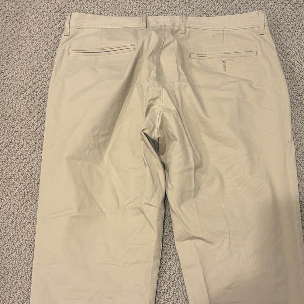 J.Crew Mens 770 Straight Khaki Pants 32x30 - Picture 7 of 9